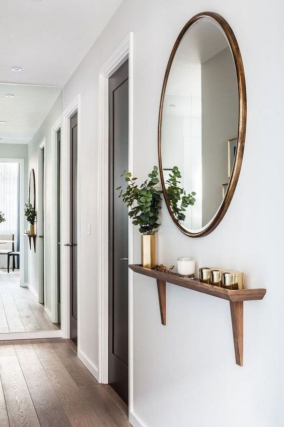 mirror near front door